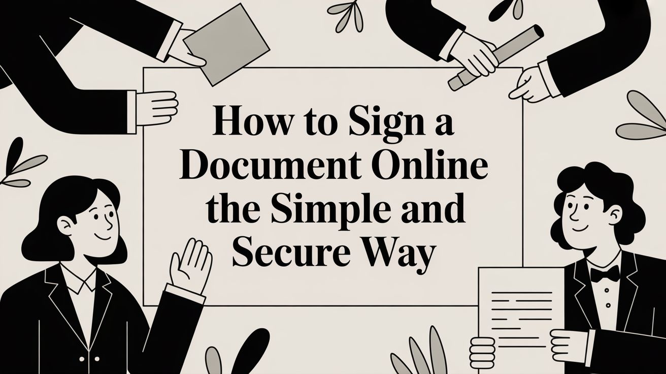 How to Sign a Document Online The Simple and Secure Way